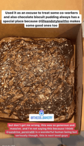 Chocolate biscuit pudding cake